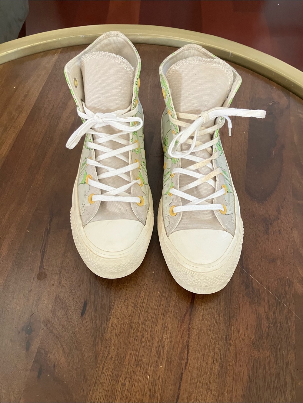 Converse Chuck Taylor All Star Hightop Crafted Floral Lifted Women’s 7.5 A00652C